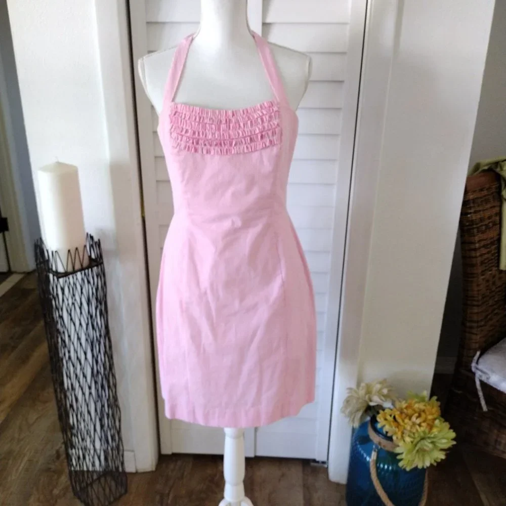Lilly Pulitzer Pink Strapless Dress - Picture 8 of 10